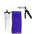 thumbnail image 1 of LeLuv® Ultima Penis Pump, Silver Handle with Black Ergonomic Silicone Grips, Clear Hose - 9" Length x 2.5" Thick-Walled Cylinder, 1 of 10