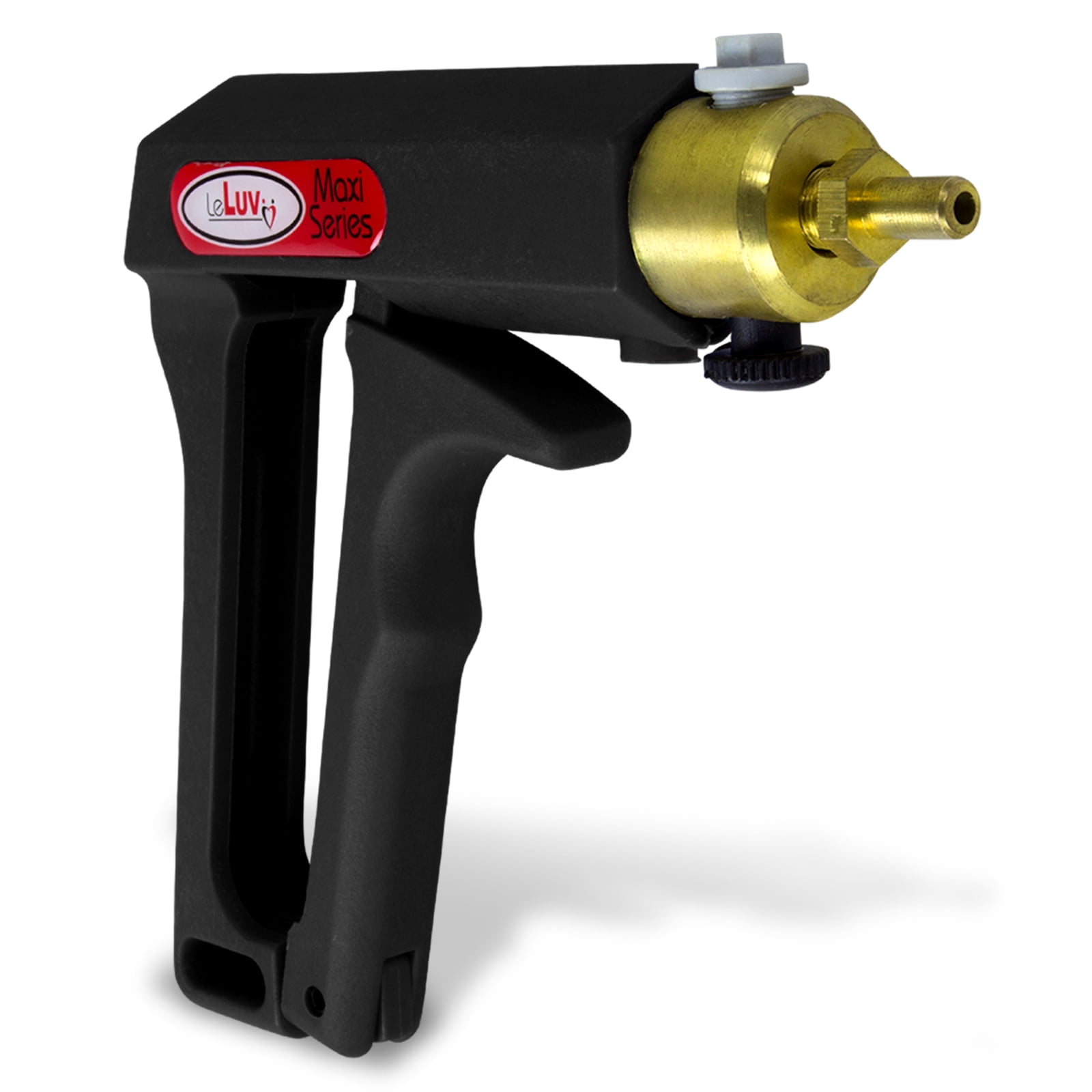 LeLuv Vacuum Pump Maxi Ergonomic Handle with Release Valve Black
