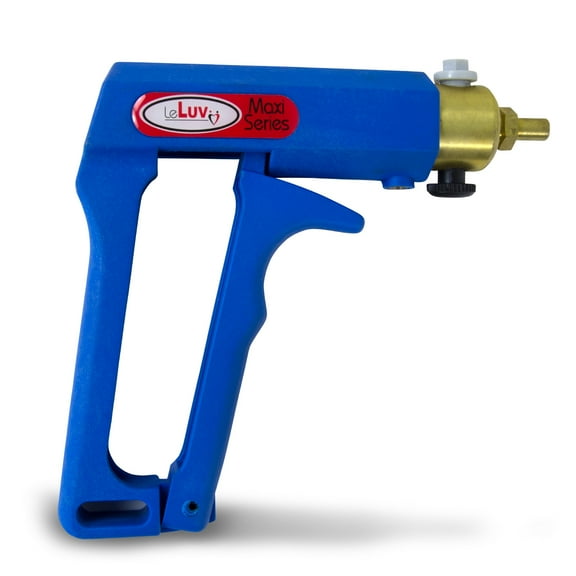 LeLuv Vacuum Pump Maxi Ergonomic Handle with Release Valve Blue