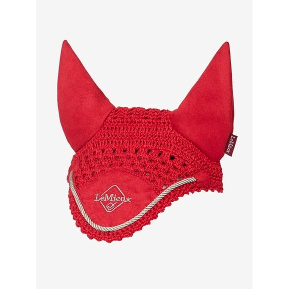 LeMieux Hobby Horse Ear Bonnet - Chilli - Suitable for Ages 3+