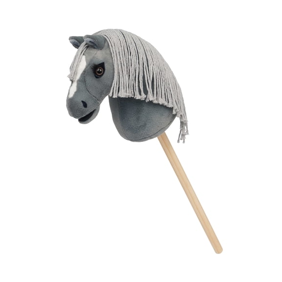 LeMieux Mini Hobby Horse - Smokey - Detachable Stick - Perfect for Hours of Hobby Horsing Fun - Fits Toy Pony Accessories
