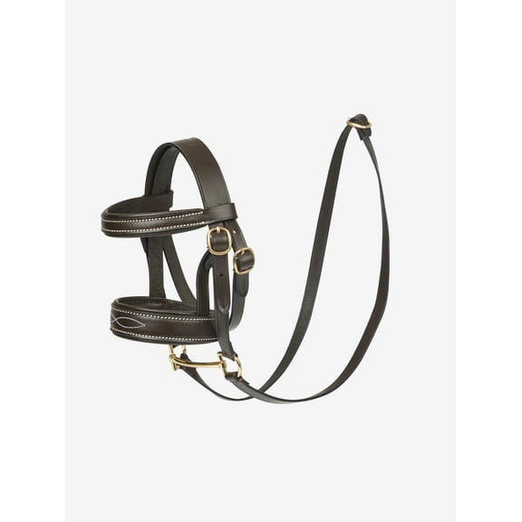 LeMieux Toy Pony Bridle - Brown Leather - Suitable for Ages 8 Years +