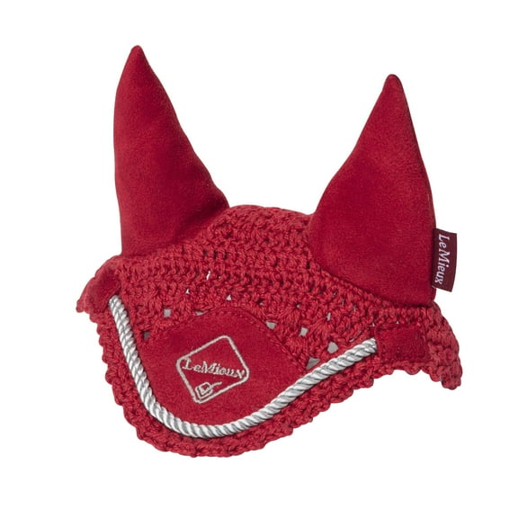 LeMieux Toy Pony Ear Bonnet - Chilli - Suitable for ages 3 years+