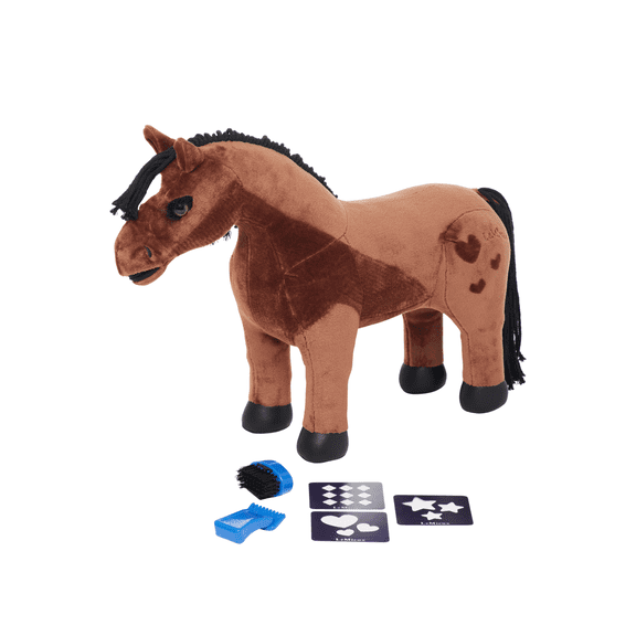 LeMieux Toy Pony Gracie - Interactive 'Clippable' Bay Pony - Suitable for Ages 3+