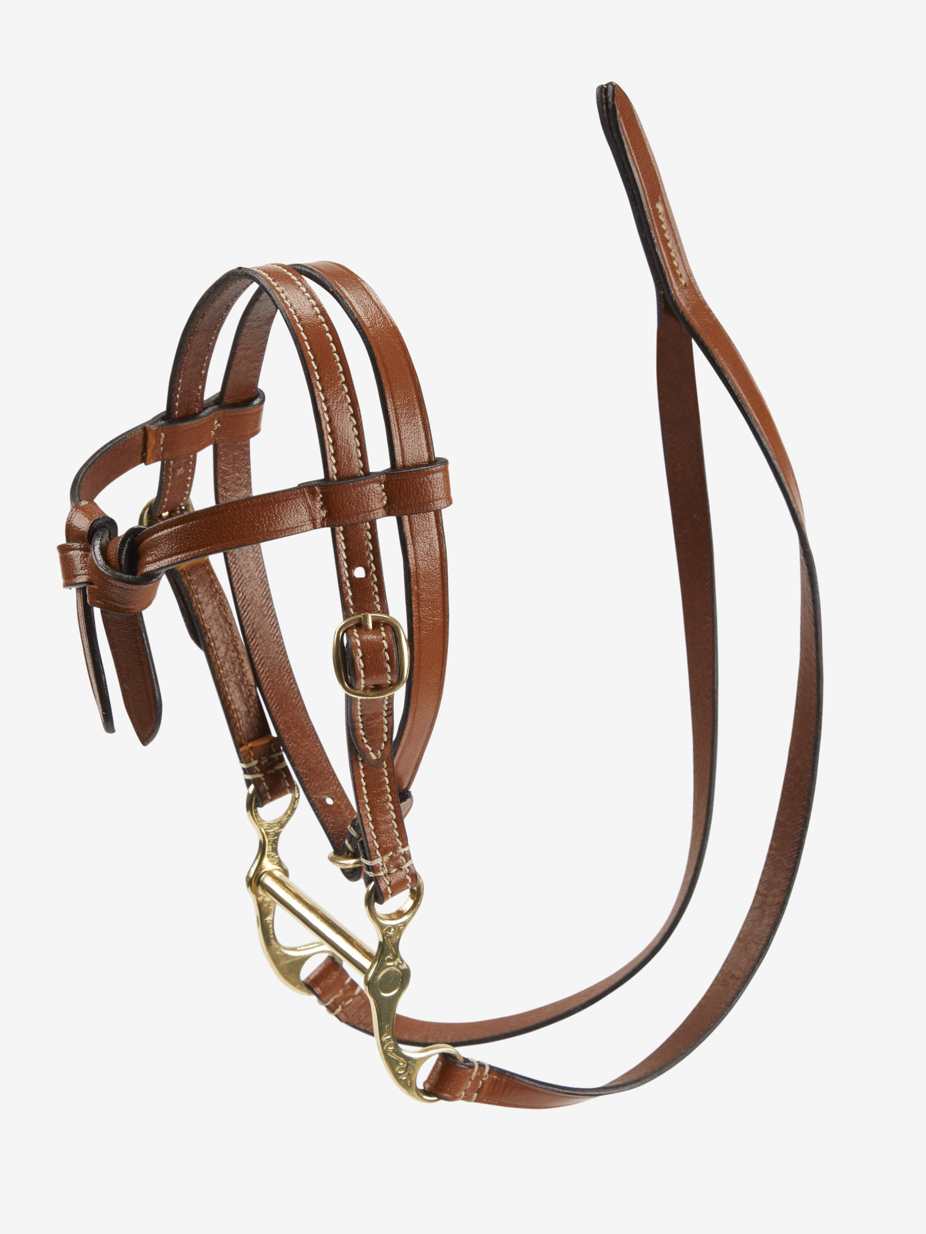 LeMieux Toy Pony Racing Bridle Set – Miniature Leather Bridle With Blinkers & Shadow Roll, Black, Ages 8+