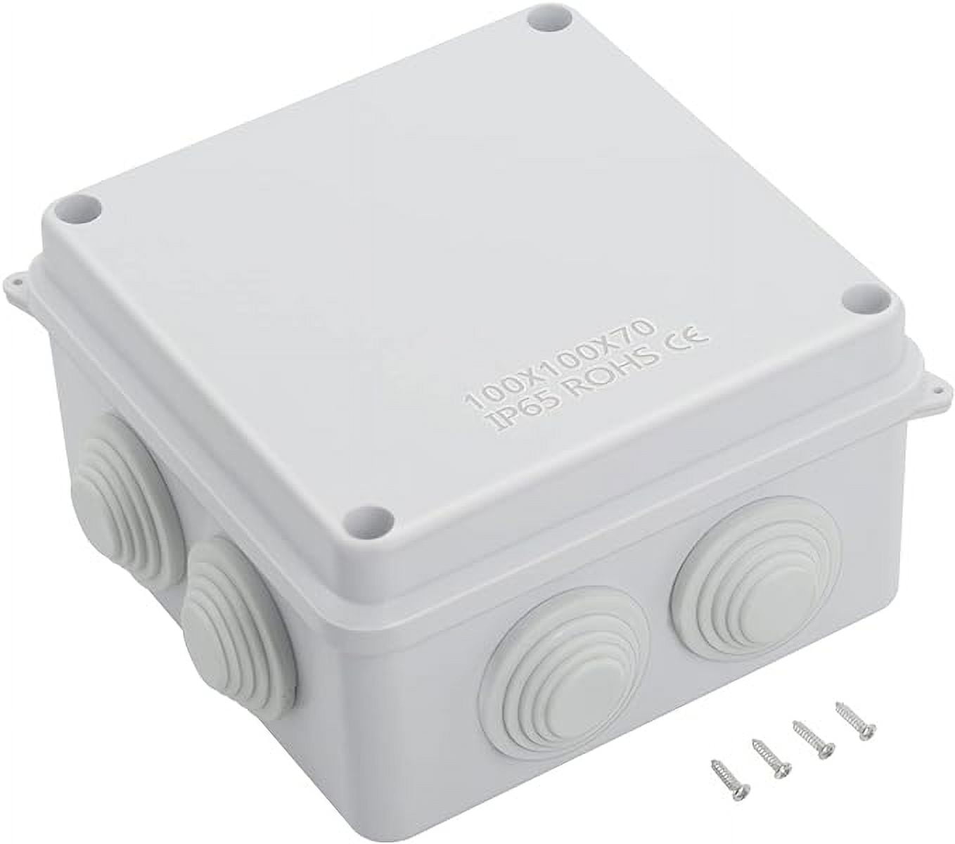 LeMotech ABS Plastic Dustproof Waterproof IP65 Junction Box Universal ...