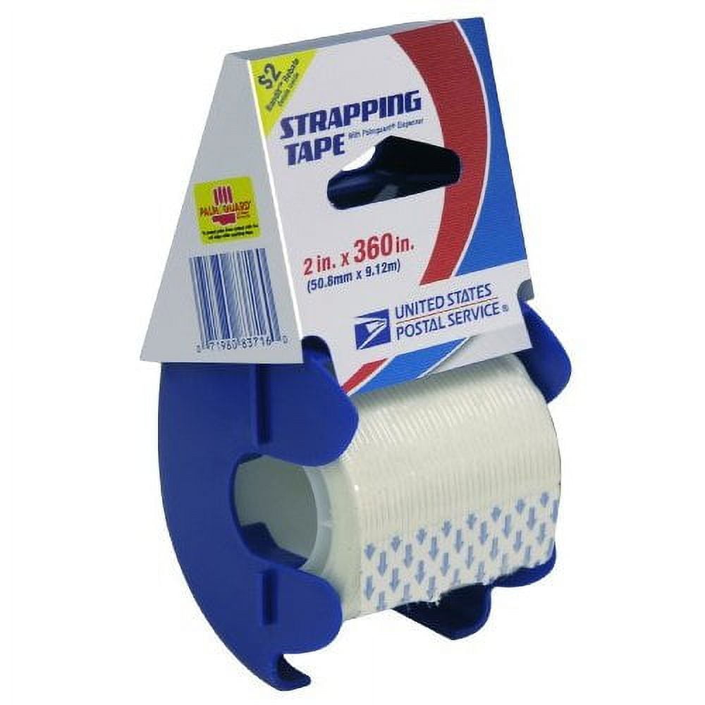 U.S. Solid 5/8 x 0.031 x 3773' Polyester (PET) Strapping Roll, 1014 lbs Break Strength Poly Strapping - UV, Water, and Rust Resistance