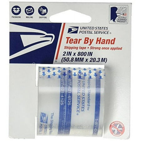 LePage's USPS Tear By Hand Tape 2 x 800 Inches (83726)