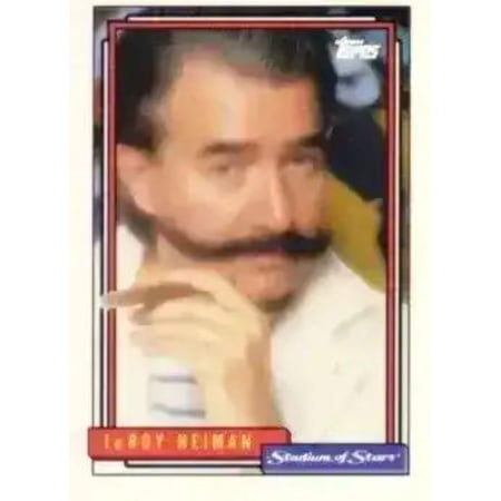 LeRoy Neiman 1992 Topps Stadium of Stars promo card