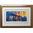 thumbnail image 1 of LeRoy Neiman "Brooklyn Bridge" HAND SIGNED Lithograph NEWLY Custom Framed Art Generic, 1 of 3