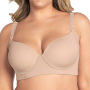 LeSensuel Back Smoothing Bras for Women Underwire Full Coverage T-Shirt Bra
