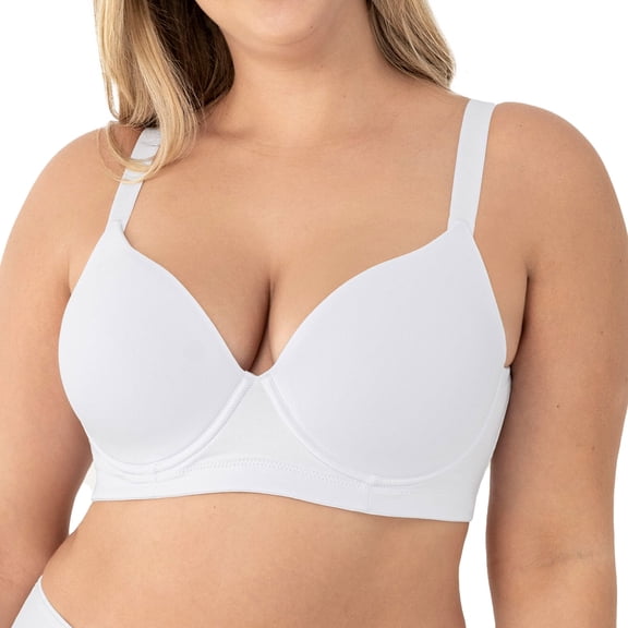LeSensuel Full Coverage T Shirt Bra with Underwire - Back Smoothing Bras for Women