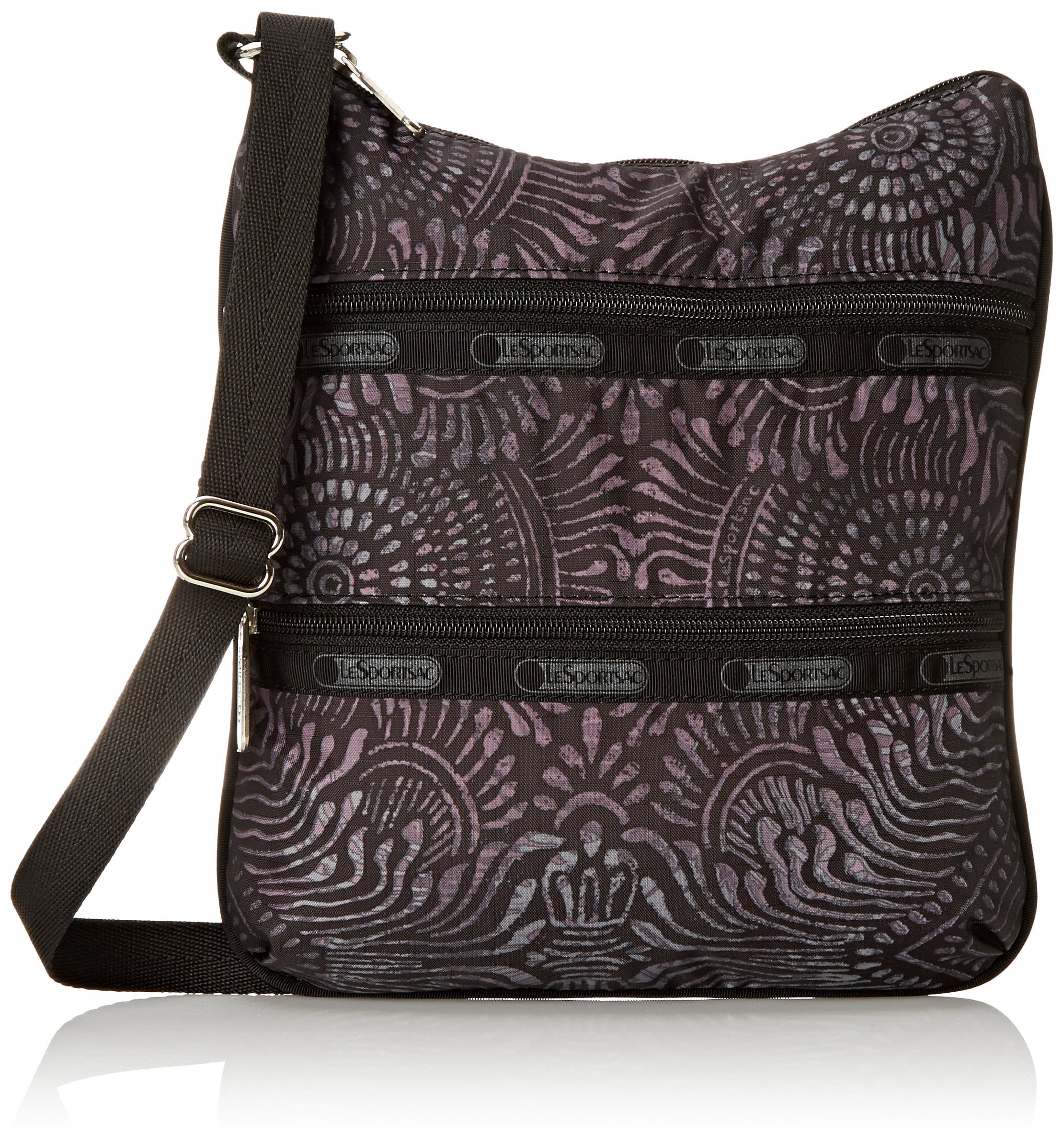 LeSportsac Classic Kylie Crossbody (Bali Charcoal) - Walmart.com