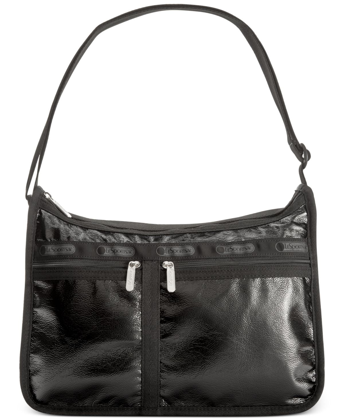 Lesportsac deluxe best sale everyday bag black