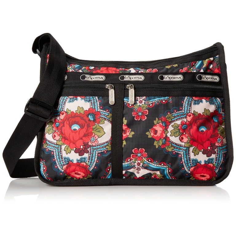 LeSportsac Deluxe Everyday Handbag (Romanian Rose) - Walmart.com