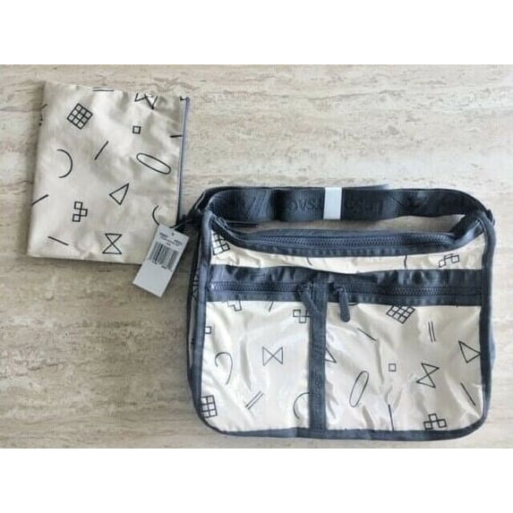 LeSportsac Every Day Bag Deluxe Rune MEDIUM Zipper HandBag Lightweight Nylon NEW