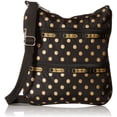 thumbnail image 1 of LeSportsac Classic Kylie Crossbody (Black/Gold Foil), 1 of 6
