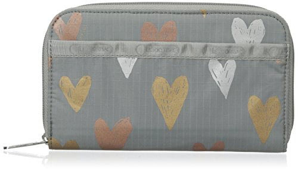 LeSportsac Lily Wallet (Glimmer Hearts)