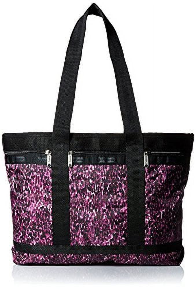 LeSportsac Medium Travel Tote Violet Cheetah Walmart