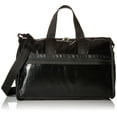 thumbnail image 1 of LeSportsac Medium Weekender Duffel Bag (Black Crinkle Patent), 1 of 7