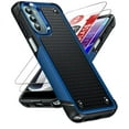 thumbnail image 1 of LeYi For Motorola Moto G Stylus 5G 2022 Case：2 Pack Screen Protectors, 12ft Drop Protection, Blue, 1 of 8