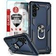 thumbnail image 1 of LeYi Galaxy A13 5G Case, Samsung A13/ A32/ A23 5G 4G/ A04S Case with Screen Protectors [2 Pack], Military-Grade Heavy Duty Case with Magnetic Ring Kickstand for Samsung A13 5G/ A04S/ A04, Blue, 1 of 5
