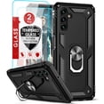 thumbnail image 1 of LeYi Galaxy A13 5G Case, Samsung A13/ A32/ A23 5G 4G/ A04S Case with Screen Protectors [2 Pack], Military-Grade Heavy Duty Case with Magnetic Ring Kickstand for Samsung A13 5G/ A04S/ A04, Black, 1 of 7