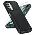 thumbnail image 1 of LeYi for Galaxy A14 5G Case, Samsung Galaxy A14 5G Case with 2 Pack Screen Protectors, Dual Layer Protective PC Back & Soft Bumper Resilient Shock Absorb Case Cover for Samsung A 14 5G, Black, 1 of 7