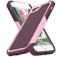 thumbnail image 1 of LeYi for iPhone 7/8 Plus Case, [with 2 pcs Tempered Glass Screen Protector] Cover for iPhone 7/8 Plus 5.5" - Pink, 1 of 9