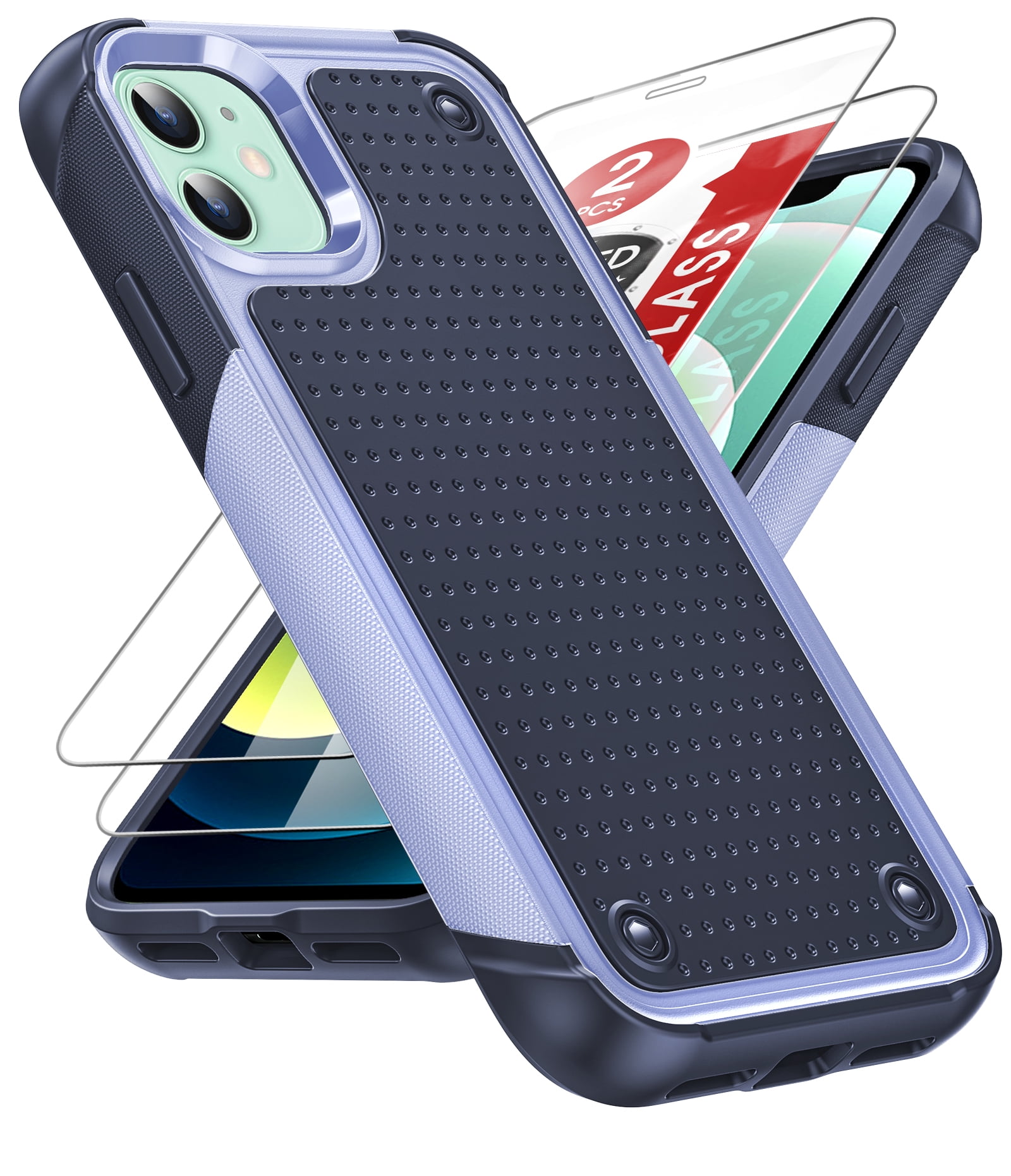 LeYi iPhone 11 Cases with Screen Protector [2 Pack], 4 Corners with