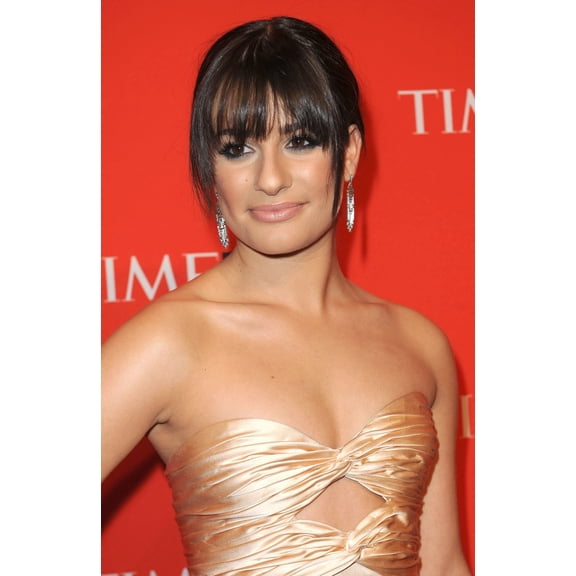 Lea Michele At Arrivals For Time 100 Most Influential People In The World Annual Gala Time Warner Center New York Ny