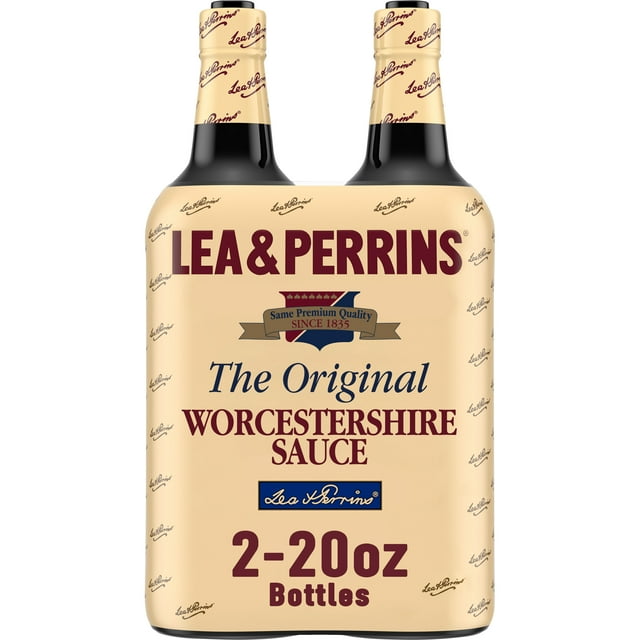 Lea & Perrins The Original Worcestershire Sauce, 2 ct Pack, 20 fl oz