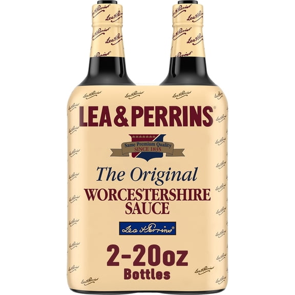 Lea & Perrins The Original Worcestershire Sauce, 20 oz, 2ct