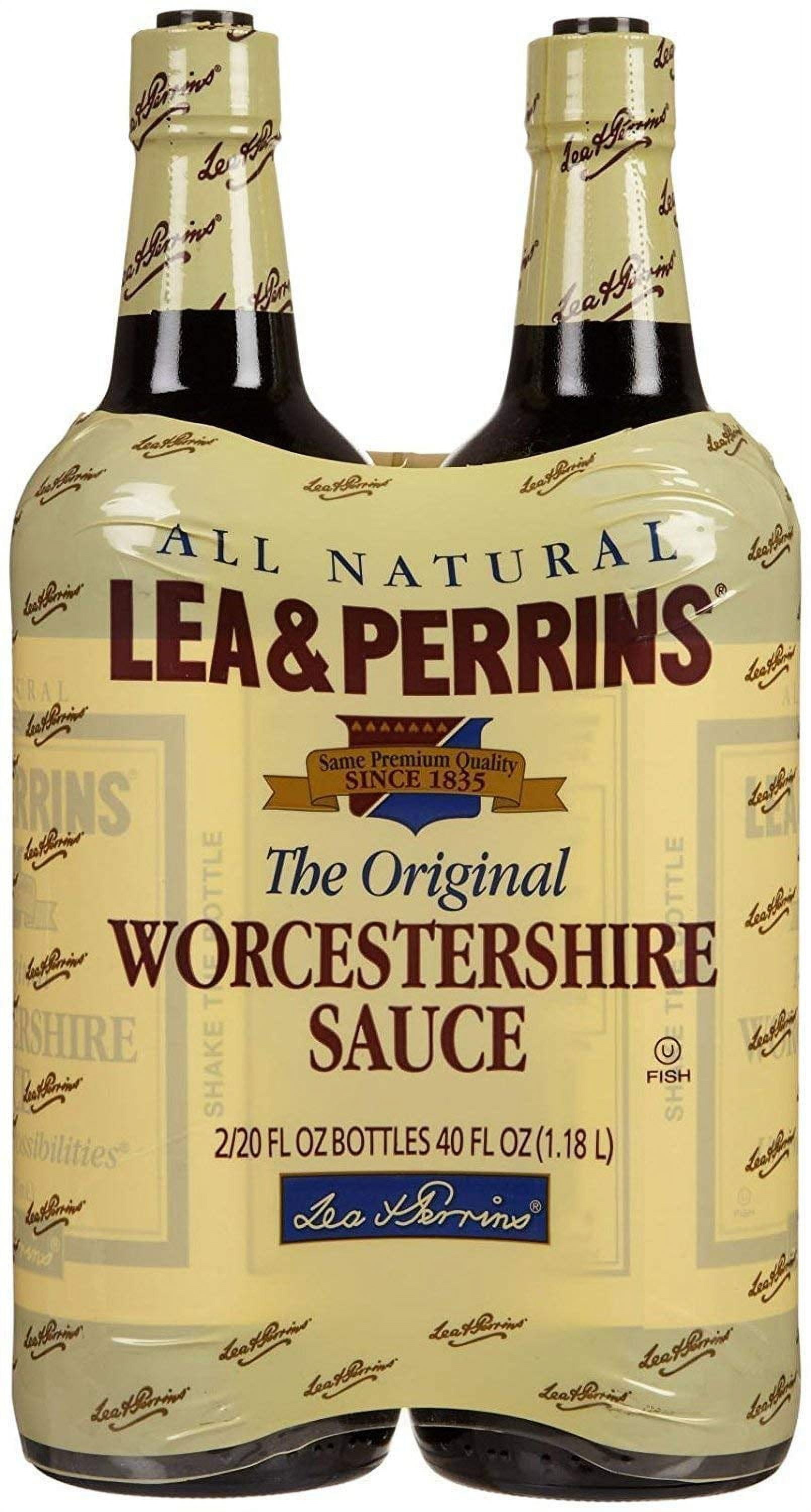 Lea & Perrins Worcestershire Sauce, 20 Fluid Ounce (Pack of 2