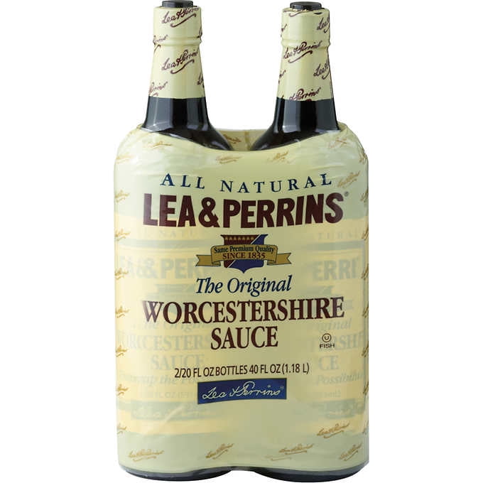 Lea & Perrins Worcestershire Sauce, 20 fl oz, 2-count