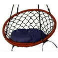 thumbnail image 1 of Lea Unlimited Navy Small Dreamcatcher Swing Cushion, 1 of 2