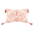 thumbnail image 1 of Lea Unlimited Tie Dyed Cardiff Rectangle Coral Accent Pillow, 1 of 3