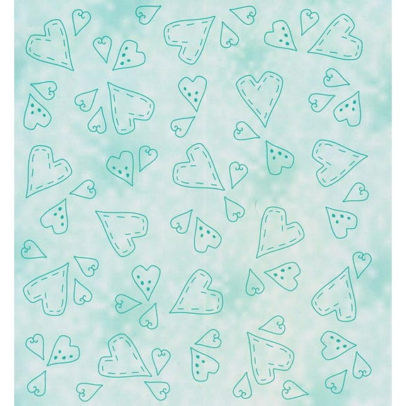 Lea'bilities Embossing Folder - Hearts