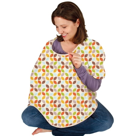 Leachco Cuddle-U Mother Cover Nursing Cover, Leaf Cluster Multi