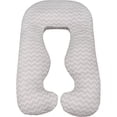 thumbnail image 1 of Leachco MaternAlign Maternity Cover Gray Chevron, 1 of 1