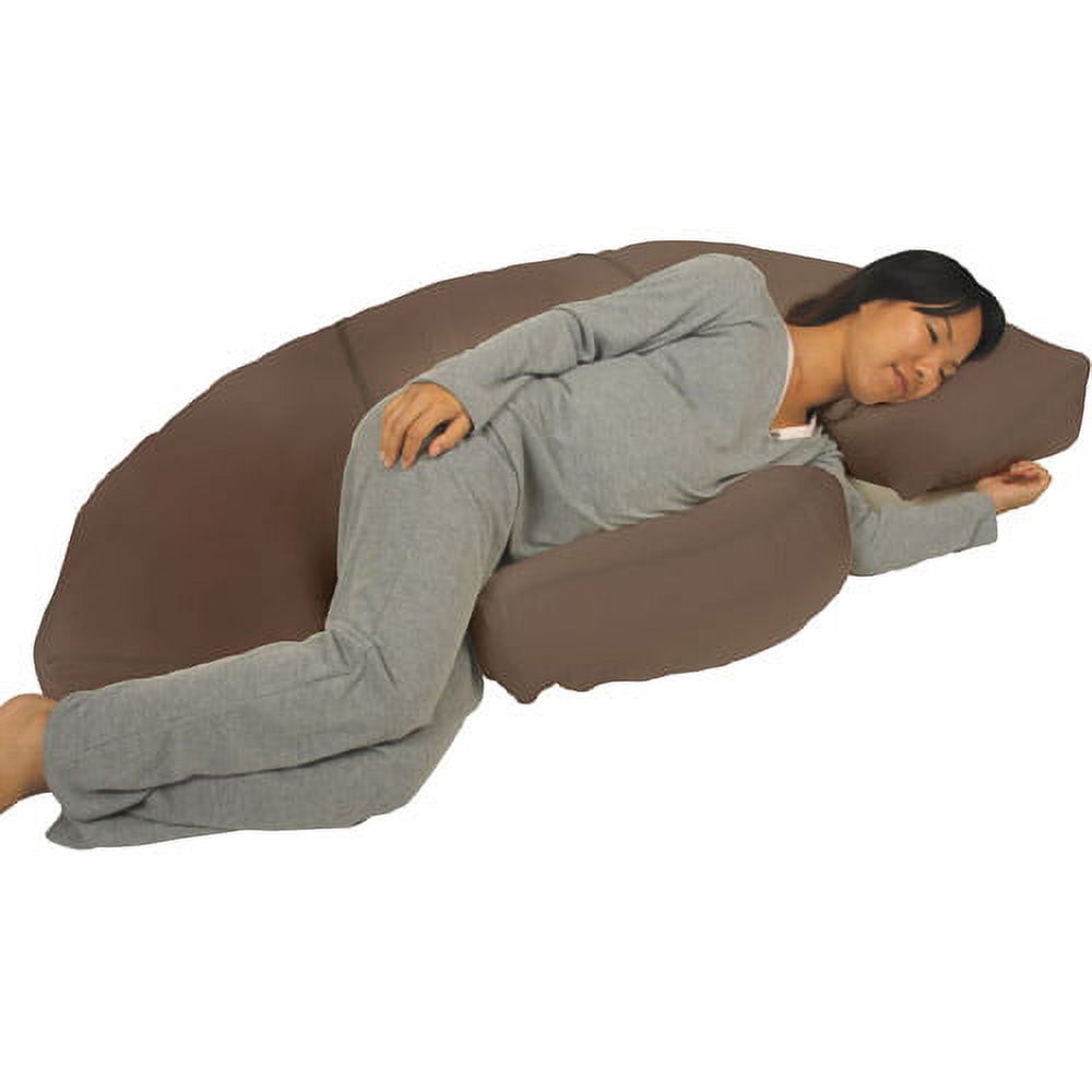 Leachco PreggoPedic Contoured Maternity Body Pillow System - image 1 of 5