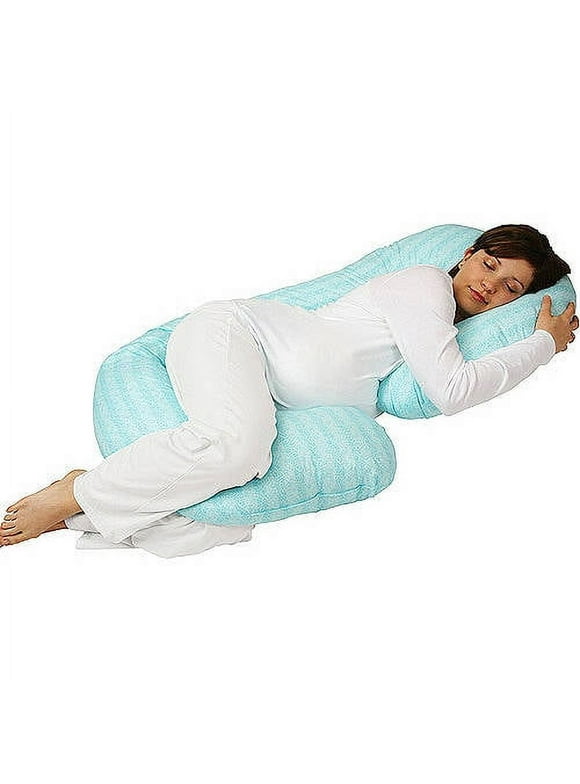 Leachco Sleeper Keeper Vintage Turquoise │ Total Body Pillow