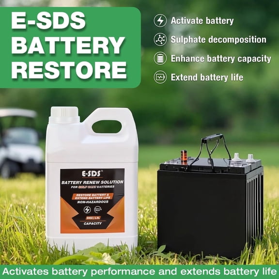 Lead-Acid Battery Restore Fluid 4.83 Lbs 9.06x5.59x3.43 In