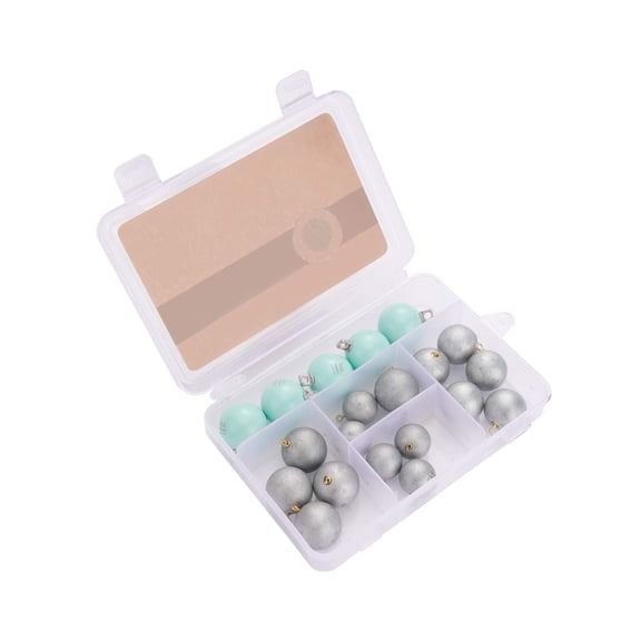 Lead Free Fishing Weights Sinkers 20g-200g Coated Egg Cannonball Assorted Sizes Bag And Assortment Box Non-lead Saltwater Freshwater