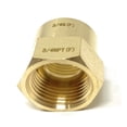thumbnail image 1 of Lead-Free G Thread (Metric BSPP) Female to NPT Female Adapter - 3/4" x 3/4", 1 of 11