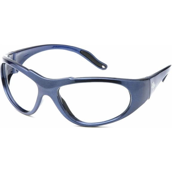 Lead Glasses X-Ray Radiation Eye Protection, .75mm Lead Eq, 8 Base Lens Curve for Better Vision