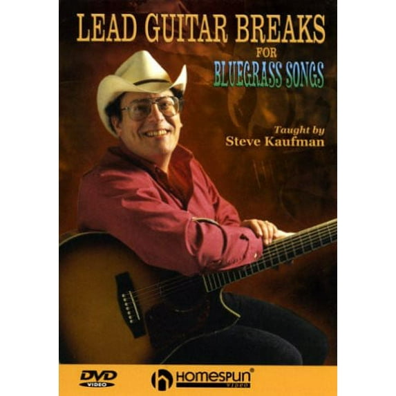Lead Guitar Breaks for Bluegrass Songs (DVD)