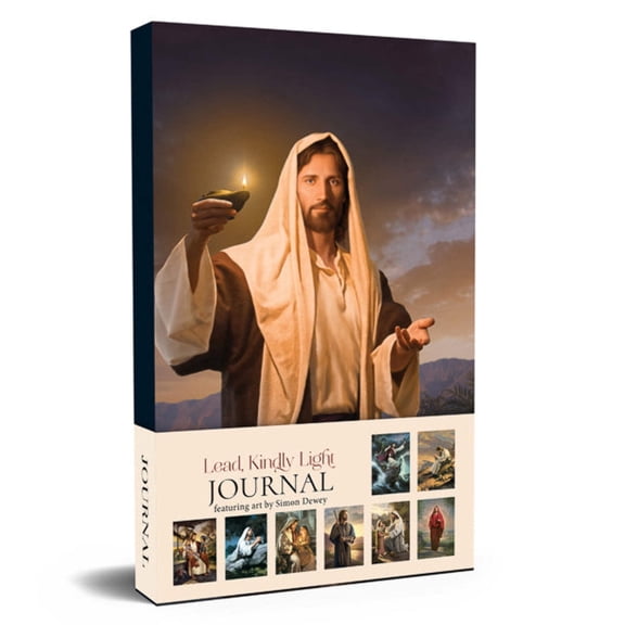 Lead, Kindly Light Journal Featuring Christian Art by Simon Dewey