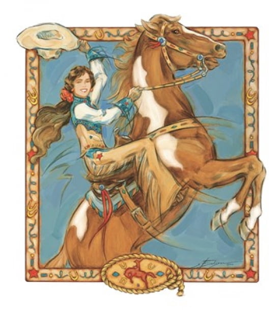Lead Mare Canvas Art - Susan Edison (18 x 20)