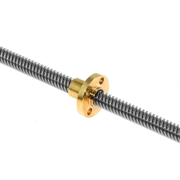 Lead Screw Support Seat T8 Lead Screw Stainless Steel for Machine Tool Rails 1 Set